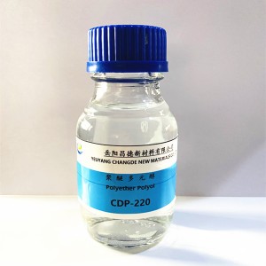 CASE poliol 220 pentru elastomer poliuretanic, adezivi, etanșanti, acoperiri impermeabile și materiale de pavaj